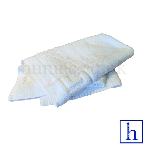 White towel bath mat luxury - towel,