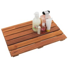 VaeFae Teak Shower Mat