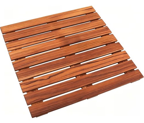 Vaefae teak shower mat - shower,