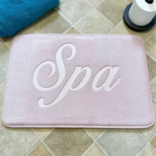 Pink memory foam spa bath - memory,