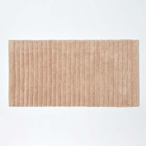Cotton ribbed spa style beige - ribbed,
