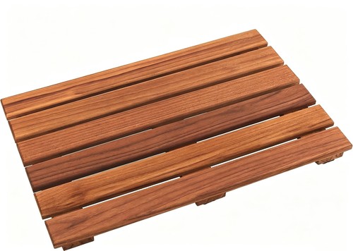 Vaefae teak shower mat - shower,