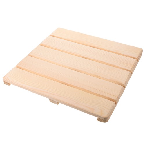 Natural wood shower - natural,