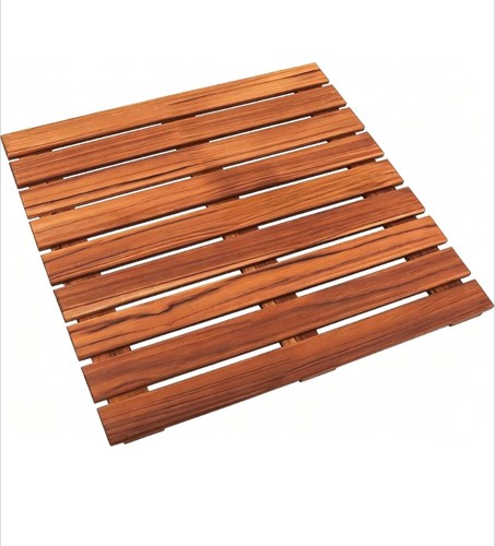 Vaefae teak shower mat - shower,